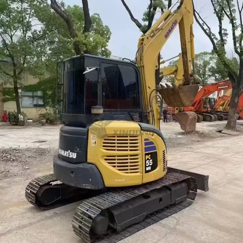 Good Condition Komatsu PC55MR Hydraulic Digger Export Ready